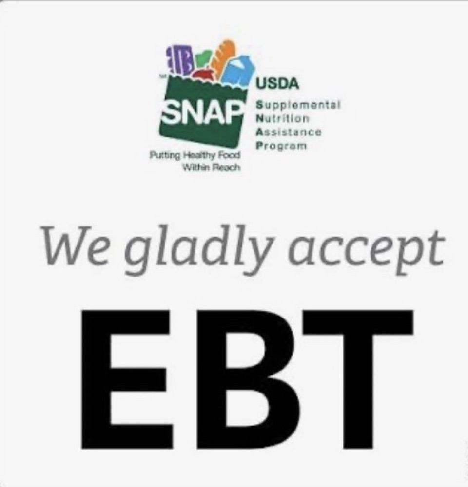 Aceptamos EBT / SNAP